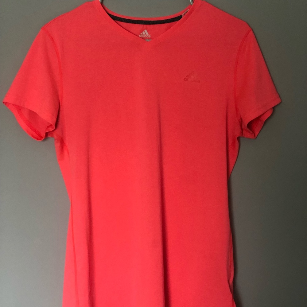 Adidas short sleeve work out tee